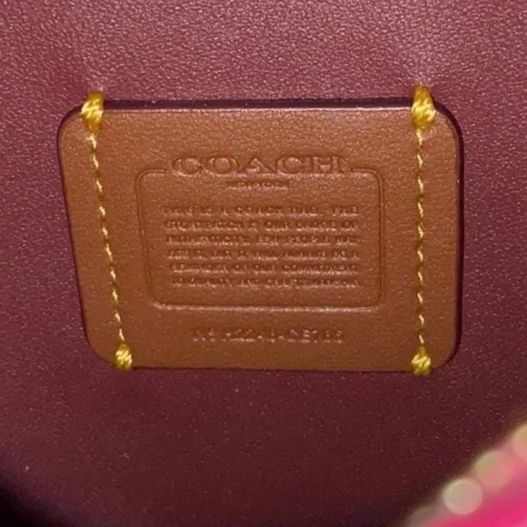 Coach HEART Shaped Xbody/Card Case 2pc Set - Picture 3 of 9